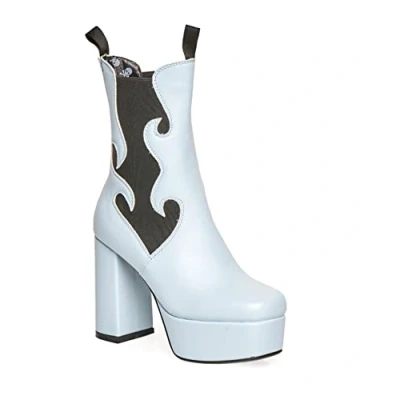 Imagen de LAMODA Sensaciones, Bota de Tobillo Mujer, Blue PU, 40 EU