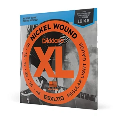 Imagen de D&#039;Addario ESXL110 XL Nickel Wound Regular Light (.010 .046) Double Ball End Electric Guitar Strings