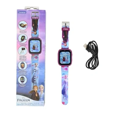 Imagen de Lexibook, Frozen, Reloj Selfie, Pantalla táctil HD, Cámara 720p, Reproductor MP3, Altavoz Integrado, Dictáfono, Podómetro, 5 Juegos (DMW070FZ)