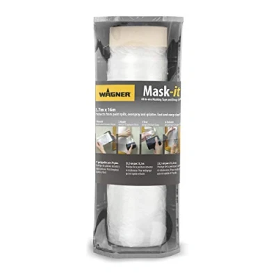Imagen de WAGNER cinta adhesiva Mask It y lámina de cobertura para ventanas puertas 2, 7M x 16M