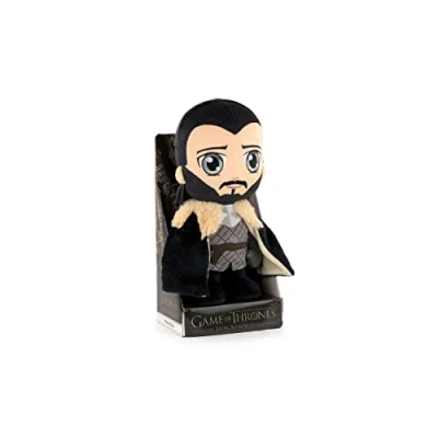 Imagen de Play by Game of Thrones Peluche de los Personajes Juego Tronos 28 Centímetros Jon Nieve con Display