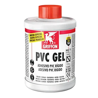 Imagen de GRIFFON [GRIFFON ] Pegamento de gel PVC, bote 500 ml