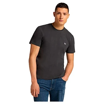 Imagen de Lee Ss Patch Logo Tee, Camiseta Hombre, Washed Black, XL