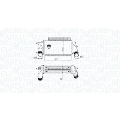 Imagen de MAGNETI MARELLI 351319205490 Intercooler FORD: Tourneo Courier MPV