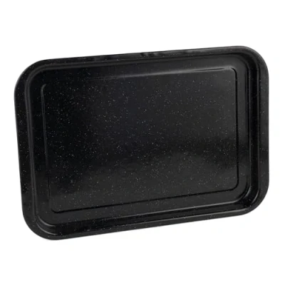 Imagen de Russell Hobbs CW11471 Bandeja De Horno, 36 cm, Con Revestimiento Esmalte Vítreo, Fácil Limpiar, Apto Para Lavavajillas, Duradero Hornos Hasta 230, Negro