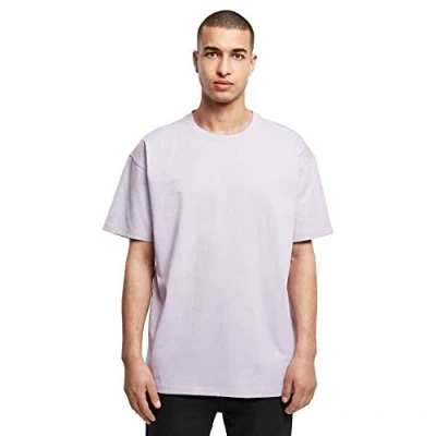 Imagen de Build Your Brand By102 Heavy Oversize tee Camiseta, Lilac, L para Hombre