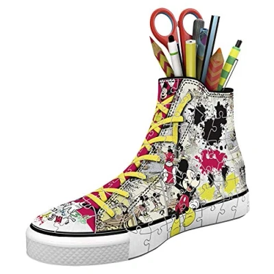Imagen de Ravensburger Mickey Sneaker Disney Topolino Puzzle 3D portalápices, Multicolor (12055)