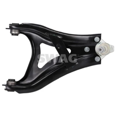 Imagen de SWAG 33 10 9220 Barra oscilante, suspensión de ruedas con apoyo Eje delantero, derecha Brazo oscilante transversal Chapa acero 17 DACIA: Duster II