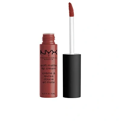 Imagen de NYX Professional Makeup Pintalabios Soft Matte Lip Cream, Acabado cremoso mate, Color ultrapigmentado, Larga duración, Fórmula vegana, Tono: Rome