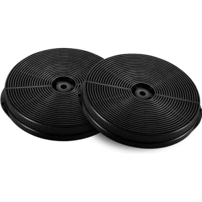 Imagen de AllSpares filtro de carbón activo (2 uds.) para campanas extractoras compatible con Respekta MIZ1000N, Bomann KF574 y Klarstein 10032843 (259 x 229 22 mm)
