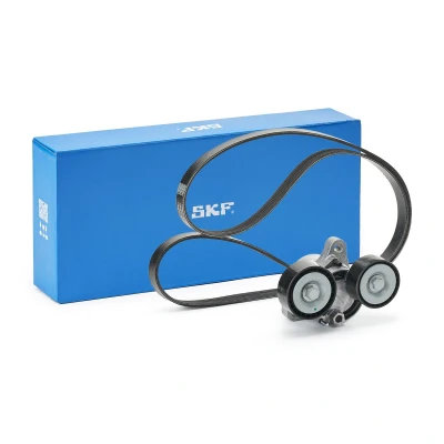 Imagen de SKF VKMA 38306 Juego de correas trapeciales poli V BMW: X1, 1 Hatchback, 7