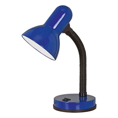 Imagen de Eglo BASIC E27 40W Azul lámpara de mesa lámparas (Azul, Dormitorio, Cocina, Salón, IP20, II, E27, 1 bombilla(s))
