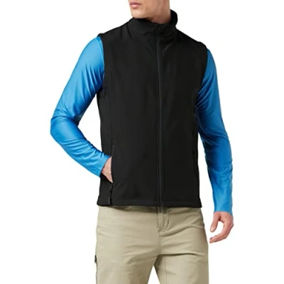 Imagen de Resultado R232 m imprimible Chaleco Softshell para Hombre, Unisex, Color Negro/Negro, tamaño XXL