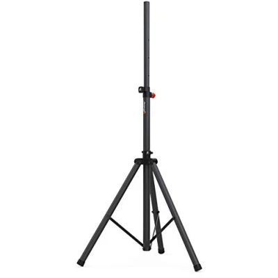 Imagen de Audibax Neo 131 Plus Soporte Profesional para Altavoces Trípode de Aluminio Fijación con Easy Lock Extensible Altura Ajustable 100 a 180 cm Peso Máximo 50 kg