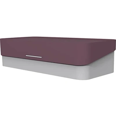 Imagen de Helit H6252525 The Company Organizador de mesa, color rojo y gris