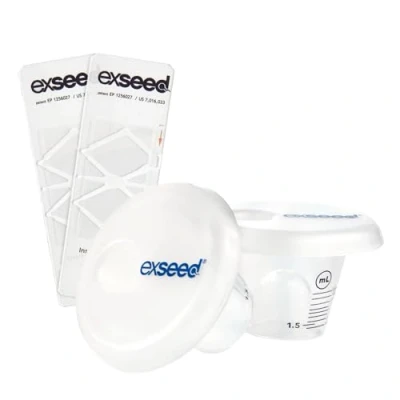 Imagen de ExSeed Health Kit de Recarga para Prueba Esperma Suministro 2 Pruebas Compatible con todos los Kits en Casa Fertilidad Masculina