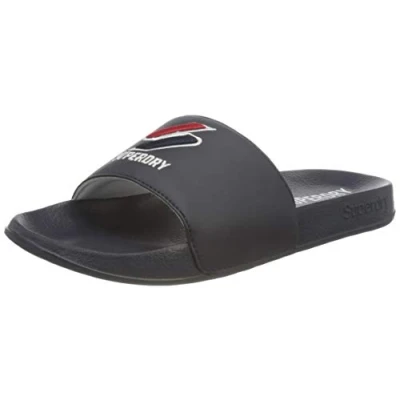 Imagen de Superdry Core Pool Slide, Chanclas Mujer, Eclipse Navy, Small