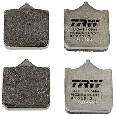 Imagen de TRW Hyper Carbon Racing MCB829CRQ Juego de pastillas freno