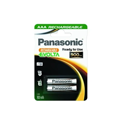 Imagen de Panasonic Blister 2 Pilas Recargables LR03 AAA EVOLTA Ready TO Use