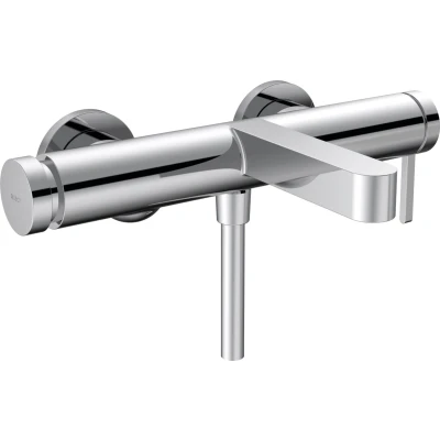 Imagen de hansgrohe Finoris Mezclador monomando de bañera visto, cromo, 76420000
