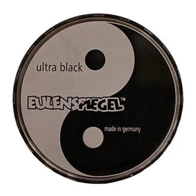 Imagen de Eulenspiegel 500538 Maquillaje aqua profesional en el color Ultra Black, 20 ml