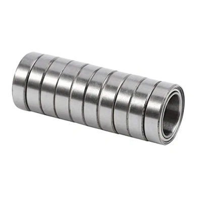 Imagen de 10 Piezas 6700ZZ Rodamiento de Bolas en Miniatura Sección Delgada con Doble Blindaje 10x15x4mm Rodamientos Acero Pared