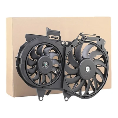 Imagen de RIDEX 508R0102 Ventilador de radiador 385 12 400 300W con bastidor (armazón) AUDI: A4 B7 Berlina, Avant, A6 C5 SEAT: Exeo ST