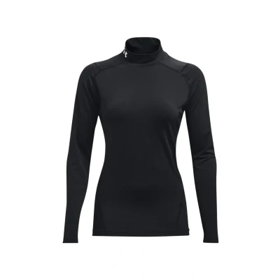 Imagen de Under Armour Langarm HG Compression MOCK Camiseta interior, Hombre, Talla: Small, Schwarz