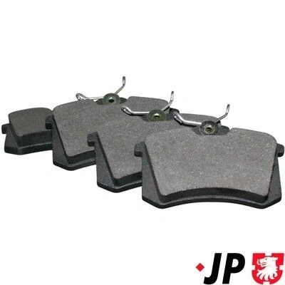 Imagen de JP GROUP 1163705310 Juego de pastillas freno Eje trasero no preparado para indicador desgaste AUDI: A4 B7 Berlina, Avant, B6 Berlina