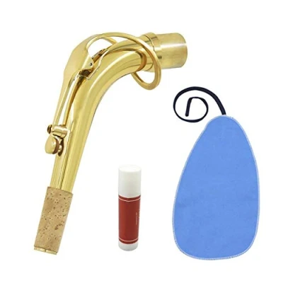 Imagen de Cuello de saxof¡§?n Alto lat¡§?n con Accesorio Instrumento Grasa Corcho Saxofones Instrumentos Viento Madera
