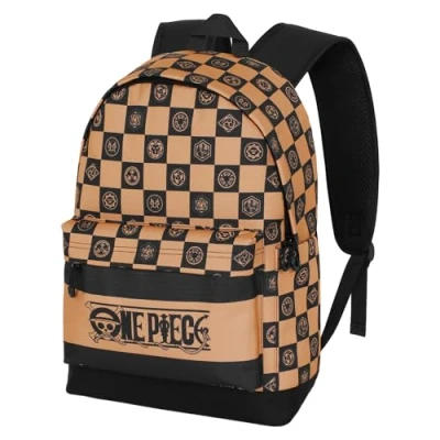 Imagen de Karactermania One Piece Chess PLUS HIGH Mochila escolar para niños, Talla: Size, Camel