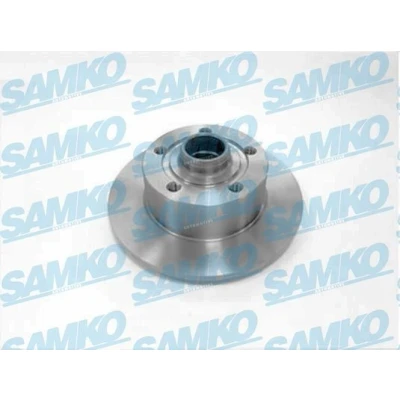 Imagen de SAMKO A1481PR Disco de freno 245 10 5 macizo revestido AUDI: A4 B5 Berlina, Avant