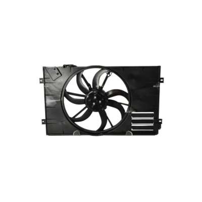 Imagen de NRF 47927 Ventilador de radiador 390 12 400 con bastidor (armazón), Motor sin escobillas VOLKSWAGEN: Transporter 5, GOLF 6, Multivan 5 (7HM