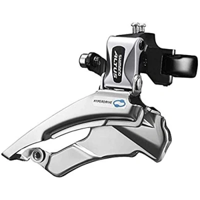 Imagen de SHIMANO Fdm313x6, Desviador Altus M313 8x3V 66 69 Hombre, Plata, 8X3 Velocidades 42 D