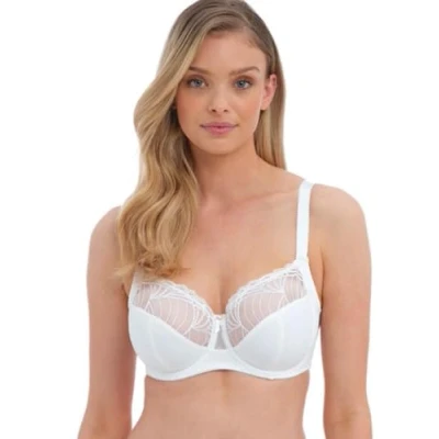 Imagen de Fantasie Sujetador Adelle con aros y soporte lateral para mujer, blanco, 34E