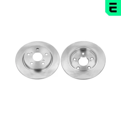 Imagen de OPTIMAL BS 8568C Disco de freno Eje trasero 270 10 5/7 macizo revestido TOYOTA: Auris Hatchback, Familiar, Corolla X Berlina