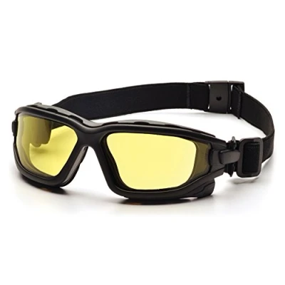 Imagen de Pyramex I Force Deportivo Dual Panel antivaho Gafas, Unisex, Amber Anti Fog Lens