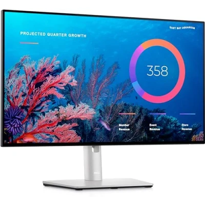 Imagen de Dell U2422HE UltraSharp USB C 24&quot; Full HD (1920x1080) Monitor, 60Hz, IPS, 5ms, 100% sRGB, 3x C, 2x DisplayPort, HDMI, 4x USB, RJ45, Plata
