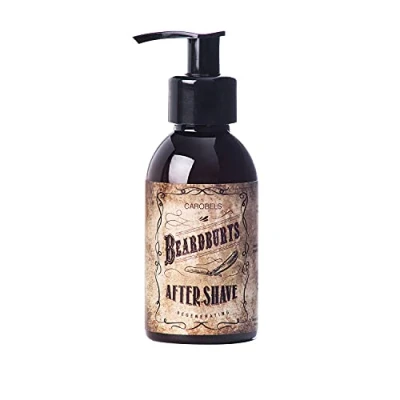 Imagen de Beardburys Aftershave Hombre, Con Aloe Vera, Vitamina E, Calma la piel tras el afeitado 500 ml