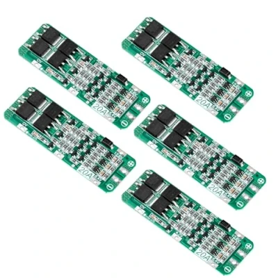Imagen de Aideepen 5 unids 3S 20A Li Ion batería de Litio Cargador PCB BMS 12.6 V módulo Celular sobrecarga sobrecorriente Cortocircuito protección