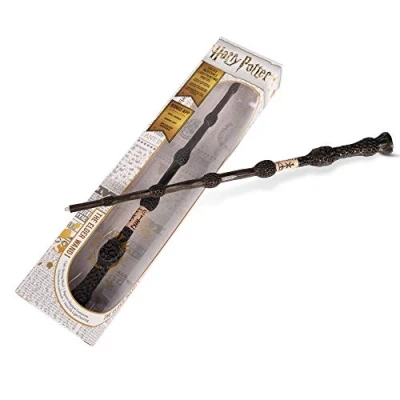 Imagen de WOW! STUFF Bandai Wizarding World Varita Luminosa de Dumbledore, Harry Potter Mundo Mágico WS1065, Herramienta Interactiva Arte Luminoso, Ideal para Fans y Artistas Visuales