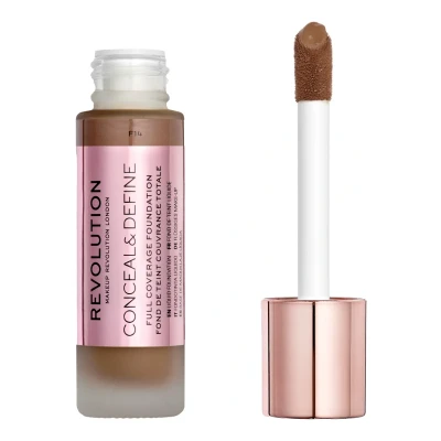 Imagen de Makeup Revolution, Base de maquillaje Conceal &amp; Define, F14, 23ml
