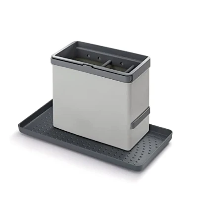 Imagen de Metaltex TIDY TEX Plástico Organizador Modular de Limpieza Cocina, Gris