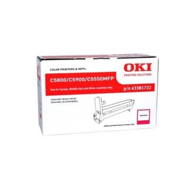 Imagen de OKI C5800n C5800 C5900 C5550 Tambor magenta (OKI 43381722)