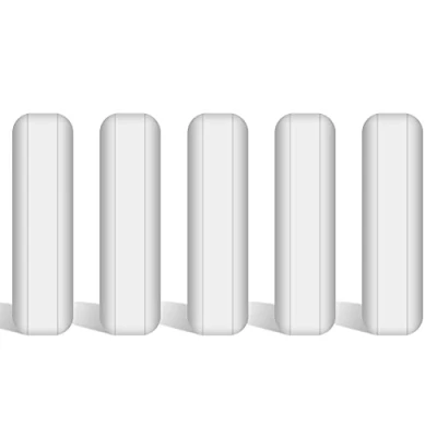 Imagen de stonylab Barra de Agitación Laboratorio, Varillas Agitadoras Magnéticas Recubiertas PTFE 30 mm Mezclador Agitador Blanco para Agitadores, 5 Paquete