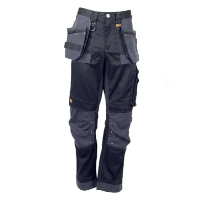 Imagen de DEWALT Dewharr3231 tb Harrison Pro Pantalones elásticos de Cintura 32, Pierna 31 Pulgadas, Negro/Gris, 32W / 31L para Hombre