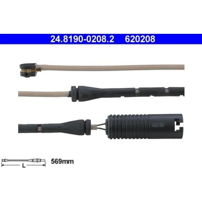Imagen de ATE 24.8190 0208.2 Sensor de Desgaste Pastillas Frenos BMW: 7