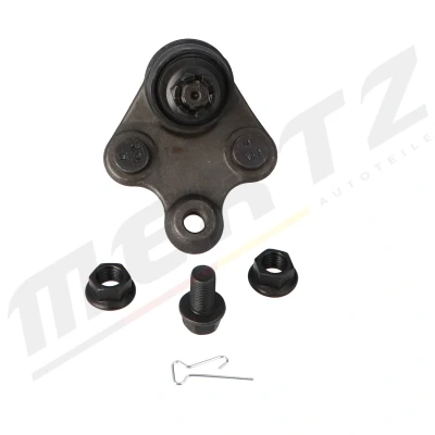 Imagen de MERTZ M S1058 Rótula de suspensión Eje delantero, izquierda, derecha con tuerca almenada rebajada 17,4 M14x2 HONDA: CR V 3, 4