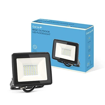 Imagen de Garza Foco LED Basic 30 W de exterior, 2700 lm, luz neutra 4000K, ángulo 120º, IP65 impermeable