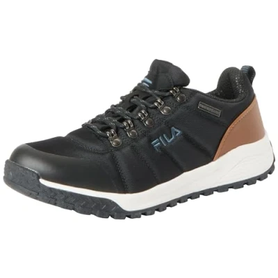 Imagen de FILA Hikebooster Low, Zapatillas para Carreras de montaña Hombre, Negro Glazed Ginger, 42 EU